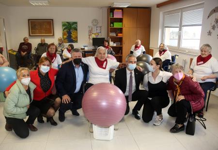 MINISTER JANEZ CIGLER KRALJ NA DELOVNEM OBISKU DEOS 36 FOTO LJUBO VUKELIČ